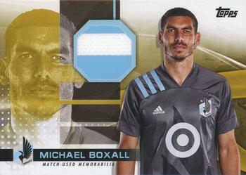 2020 Topps MLS - Jumbo Relics Gold #JR-MB Michael Boxall Front