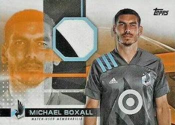 2020 Topps MLS - Jumbo Relics Orange #JR-MB Michael Boxall Front