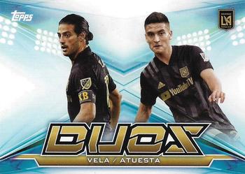 2020 Topps MLS - Duos #MD-1 Carlos Vela / Eduard Atuesta Front