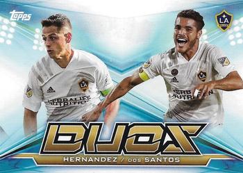 2020 Topps MLS - Duos #MD-2 Chicharito Hernandez / Jonathan dos Santos Front