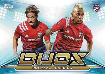 2020 Topps MLS - Duos #MD-8 Paxton Pomykal / Michael Barrios Front