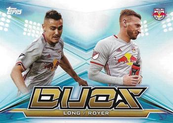 2020 Topps MLS - Duos #MD-13 Aaron Long / Daniel Royer Front