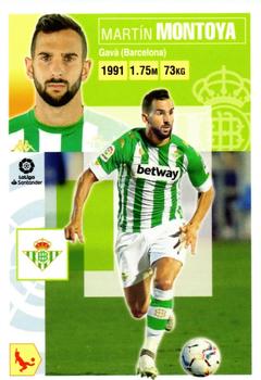 2020-21 Panini LaLiga Santander Este Stickers - Últimos Fichajes #7 Martin Montoya Front