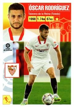 2020-21 Panini LaLiga Santander Este Stickers - Últimos Fichajes #22 Oscar Rodriguez Front