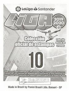 2019-20 Panini LaLiga Santander Stickers (Brazil) #10 Hector Herrera Back
