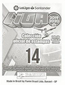 2019-20 Panini LaLiga Santander Stickers (Brazil) #14 Joao Felix Back