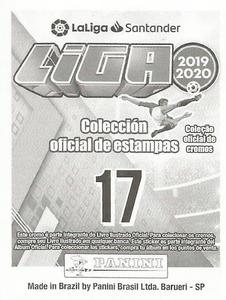 2019-20 Panini LaLiga Santander Stickers (Brazil) #17 Diego Costa Back