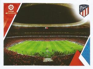 2019-20 Panini LaLiga Santander Stickers (Brazil) #23 Estadio Metropolitano Front