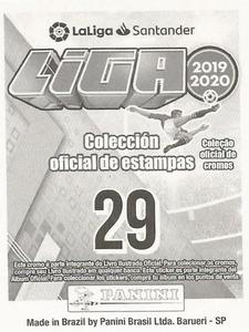 2019-20 Panini LaLiga Santander Stickers (Brazil) #29 Mario Hermoso Back