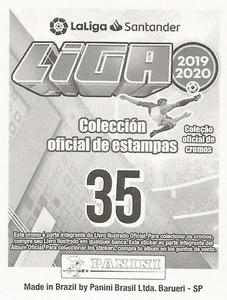2019-20 Panini LaLiga Santander Stickers (Brazil) #35 Thomas Lemar Back