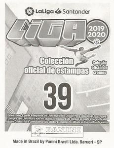 2019-20 Panini LaLiga Santander Stickers (Brazil) #39 Escudo Back