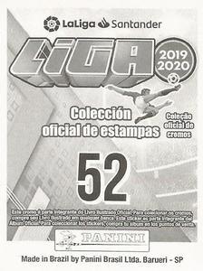 2019-20 Panini LaLiga Santander Stickers (Brazil) #52 Arturo Vidal Back