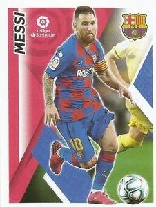 2019-20 Panini LaLiga Santander Stickers (Brazil) #76 Leo Messi Front