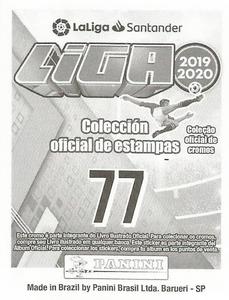 2019-20 Panini LaLiga Santander Stickers (Brazil) #77 Escudo Back