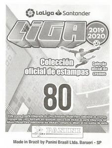 2019-20 Panini LaLiga Santander Stickers (Brazil) #80 Éder Militão Back