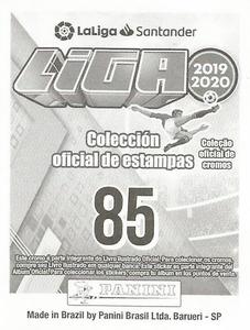 2019-20 Panini LaLiga Santander Stickers (Brazil) #85 Casemiro Back