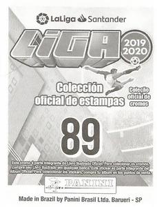 2019-20 Panini LaLiga Santander Stickers (Brazil) #89 James Rodriguez Back