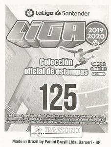 2019-20 Panini LaLiga Santander Stickers (Brazil) #125 Daniel Parejo Back