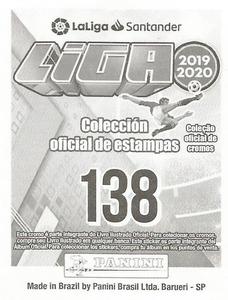 2019-20 Panini LaLiga Santander Stickers (Brazil) #138 Team players Back