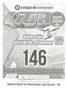 2019-20 Panini LaLiga Santander Stickers (Brazil) #146 Francis Coquelin Back