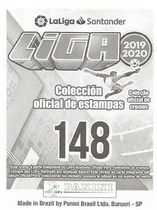 2019-20 Panini LaLiga Santander Stickers (Brazil) #148 Carlos Soler Back