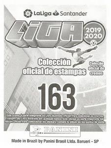 2019-20 Panini LaLiga Santander Stickers (Brazil) #163 Benat Etxebarria / Inigo Cordoba Back