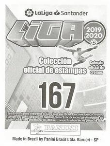 2019-20 Panini LaLiga Santander Stickers (Brazil) #167 Sidnei / Alex Moreno Back