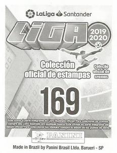 2019-20 Panini LaLiga Santander Stickers (Brazil) #169 Jose Andres Guardado / Sergio Canales Back