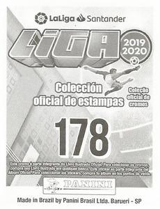 2019-20 Panini LaLiga Santander Stickers (Brazil) #178 Alvaro Tejero / Paulo Oliveira Back