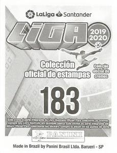 2019-20 Panini LaLiga Santander Stickers (Brazil) #183 Diego Lopez Back