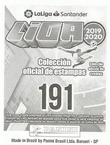 2019-20 Panini LaLiga Santander Stickers (Brazil) #191 Leandro Cabrera / Vitorino Antunes Back
