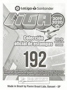 2019-20 Panini LaLiga Santander Stickers (Brazil) #192 Faycal Fajr / Mauro Arambarri Back