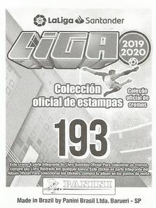 2019-20 Panini LaLiga Santander Stickers (Brazil) #193 Nemanja Maksimovic / Marc Cucurella Back