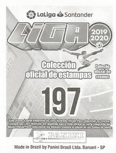 2019-20 Panini LaLiga Santander Stickers (Brazil) #197 German Sanchez / Quini Back