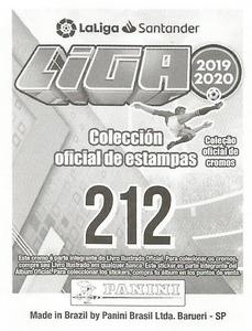 2019-20 Panini LaLiga Santander Stickers (Brazil) #212 Sergio Leon / Borja Mayoral Back