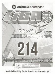 2019-20 Panini LaLiga Santander Stickers (Brazil) #214 Joan Sastre / Martin Valjent Back