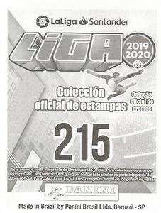 2019-20 Panini LaLiga Santander Stickers (Brazil) #215 Antonio José Raillo / Lumor Agbenyenu Back