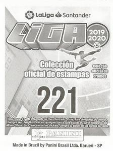 2019-20 Panini LaLiga Santander Stickers (Brazil) #221 David Garcia / Pervis Estupinan Back
