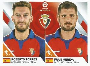 2019-20 Panini LaLiga Santander Stickers (Brazil) #222 Roberto Torres / Fran Merida Front