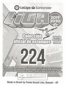 2019-20 Panini LaLiga Santander Stickers (Brazil) #224 Juan Villar / Chimy Avila Back