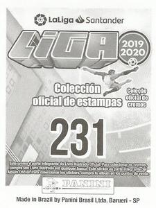 2019-20 Panini LaLiga Santander Stickers (Brazil) #231 Tomas Vaclik Back