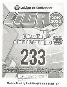 2019-20 Panini LaLiga Santander Stickers (Brazil) #233 Diego Carlos / Sergio Reguilon Back