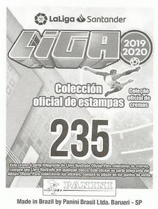 2019-20 Panini LaLiga Santander Stickers (Brazil) #235 Franco Vazquez / Ever Banega Back