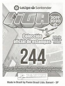 2019-20 Panini LaLiga Santander Stickers (Brazil) #244 Mario Gaspar / Raul Albiol Back