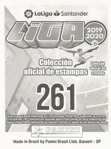 2019-20 Panini LaLiga Santander Stickers (Brazil) #261 Araujo Back