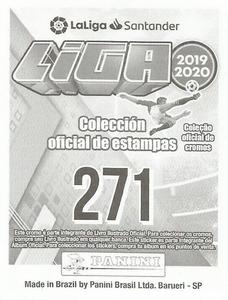 2019-20 Panini LaLiga Santander Stickers (Brazil) #271 Fernando Back