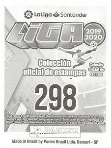 2019-20 Panini LaLiga Santander Stickers (Brazil) #298 Chicharito Hernandez Back