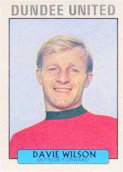 1971-72 A&BC Footballers (Scottish, Purple backs) #22 Davie Wilson Front