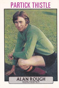 1971-72 A&BC Footballers (Scottish, Purple backs) #27 Alan Rough Front