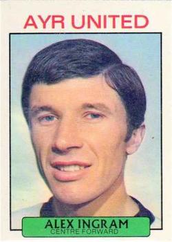 1971-72 A&BC Footballers (Scottish, Purple backs) #30 Alex Ingram Front
